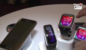 [MWC 2014] Gear Fit, le bracelet connecté de Samsung