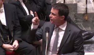 Valls : "M. Goasguen vous en venez vous de l'extrême droite"