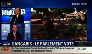 BFM Story: Opération Sangaris en Centrafrique: les difficultés rencontrées par l'armée française sur le terrain - 25/02