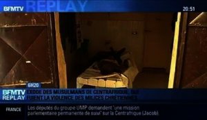 BFMTV Replay: Les musulmans fuient la violence des milices chrétiennes en Centrafrique - 25/02