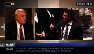 Le Soir BFM: “Valls a perdu son sang froid”, Claude Goasguen - 25/02 3/5