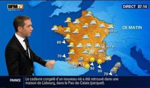 La Météo pour ce mardi - 04/03