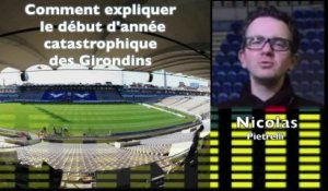 Comment expliquer le mauvais début d'année des Girondins de Bordeaux