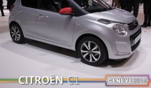 La Citroën C1 en direct du salon de Genève 2014