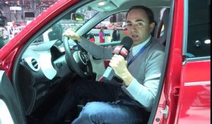 Renault Twingo 3 en vidéo live au Salon de Genève 2014