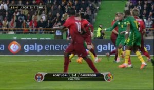 FOOTBALL: International: Le Portugal et Ronaldo écrasent le Cameroun