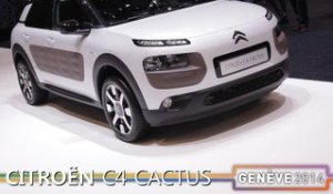 Le Citroën C4 Cactus en direct du salon auto Genève 2014