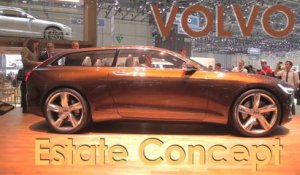 Vidéo Volvo Estate Concept : présentation au salon de Genève 2014