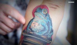Petites histoires de tatouages #1: "Crevette des bois et crapaud bleu"