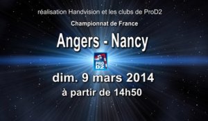 Angers Noyant  HBC / Grand Nancy ASPTT - handball ProD2 - 2ème mi-temps