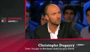 Zap'Foot: Dugarry dézingue Bordeaux, Gourcuff persiste sur Blanc et allume la presse