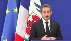 A Nice, Nicolas Sarkozy s'est refusé à tout commentaire concernant ses affaires judiciaires - 10/03