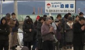 Japon: trois ans heure pour heure après le tsunami, les sirènes retentissent - 11/03
