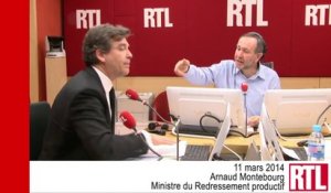 VIDÉO - Arnaud Montebourg révèle la lettre de Martin Bouygues