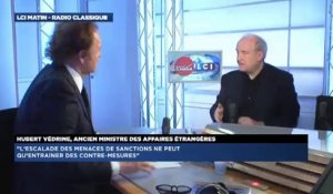 Hubert Védrine, invité de Guillaume Durand avec LCI