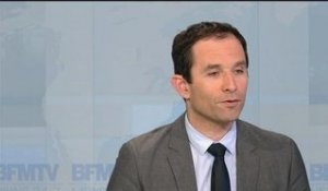 Ecoutes de Nicolas Sarkozy: Benoît Hamon s'en "tient aux déclarations" de Christiane Taubira" - 11/03
