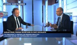 Harlem Désir, invité de Guillaume Durand avec LCI