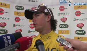 Carlos Betancur remporte la 6e étape de Paris - Nice 2014 et prend le maillot jaune