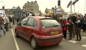 Dieppe : manifestation pour le pont Colbert