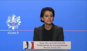 Vallaud-Belkacem dénonce "l'extrême gravité des accusations et des soupçons" pesant sur Sarkozy