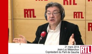 VIDÉO - Municipales 2014 : la progression du FN "serait un désastre", estime Jean-Luc Mélenchon