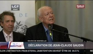 Jean-Claude Gaudin : "Patrick Menucci et le gouvernement sont désavoués"