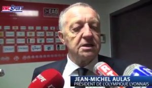 Jean-Michel Aulas déplore l'absence de supporters stéphanois au derby