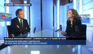 Nathalie Kosciusko-Morizet, invitée politique de Guillaume Durand avec LCI