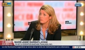 Marie-Anne Barbat-Layani, directrice générale de la Fédération Bancaire Française (FBF), dans Le Grand Journal - 24/03 4/4