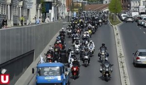 Manifestation de motards à Reims