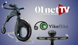 On a testé le YikeBike, un étonnant deux roues électrique