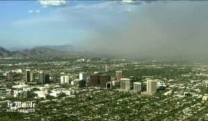 Etats-Unis : un gigantesque nuage de poussière recouvre Phoenix