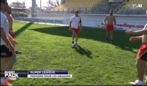 Les Dragons Catalans maîtrisent le jongle avec un ballon de rugby