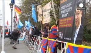 Commerce et droits de l'Homme au menu de la visite du président chinois en Allemagne