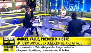 Nomination de Valls : "C'est la prime à l'échec"