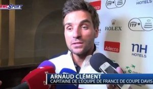 Tennis / Coupe Davis - Clément : "Se qualifier avant de penser à la suite" 03/04