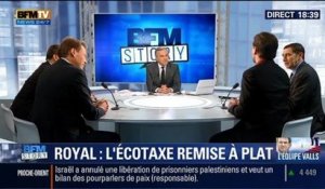 BFM Story: Ségolène Royal souhaite "remettre à plat" l'écotaxe - 03/04