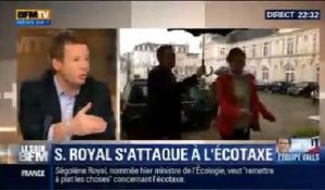 Le Soir BFM: Écotaxe: Ségolène Royal veut remettre les "choses à plat " - 03/04 1/3