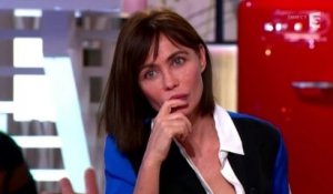 Emmanuelle Béart émue et mal à l'aise  dans "C à vous" - ZAPPING PEOPLE DU 04/04/2014