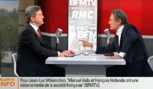 Zap télé: Mélenchon accuse BFMTV de soutenir le FN... Montebourg en péril...