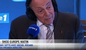 Michel Rocard: "Faire gouvernement en moins de 24 heures, c'est fou"