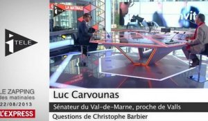 "Mr Valls depuis qu'il est au ministère de l'Intérieur n'a rien fait" pour Marine Le Pen