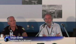 Italie: le Costa Concordia commence à se redresser