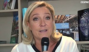 Interview de Marine le Pen