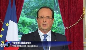 Déclaration d'Hollande sur l'affaire Leonarda