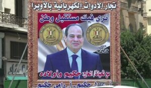Egypte: Sissi s'affiche partout avant les élections