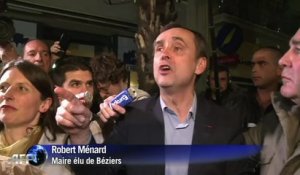 Béziers: victoire de la liste Ménard soutenue par le FN