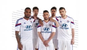 L'OL dévoile son nouveau maillot domicile pour 2014/2015 !