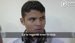 Thiago Silva prend la défense de Laurent Blanc