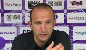 Istres - Caen 2-3 Réaction de Frédéric Arpinon